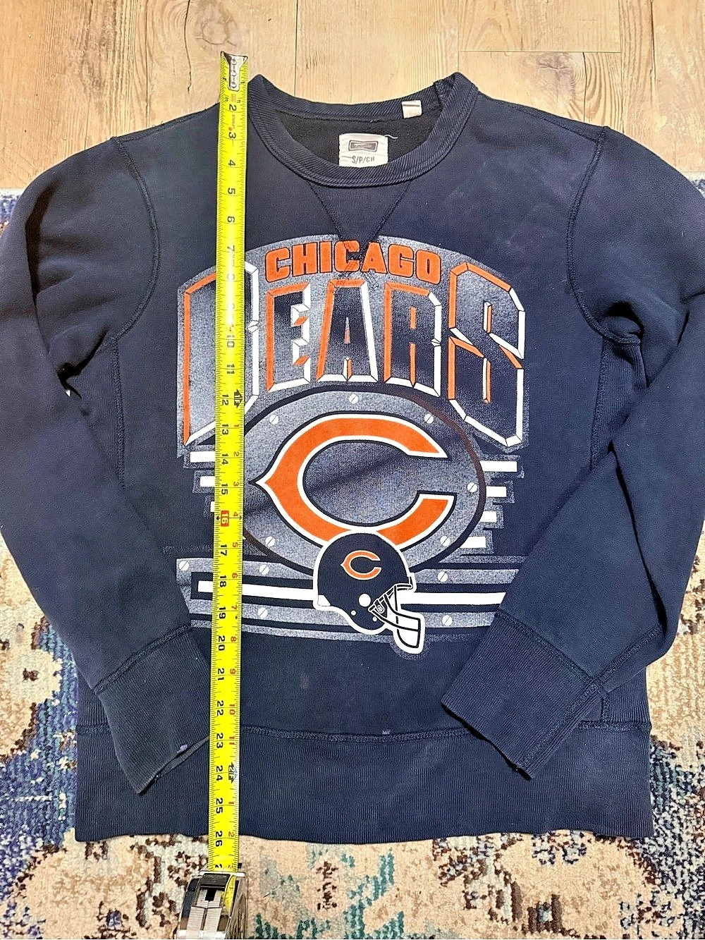 Vintage 1990s NFL Chicago Bears Graphic Sweatshirt Size Small